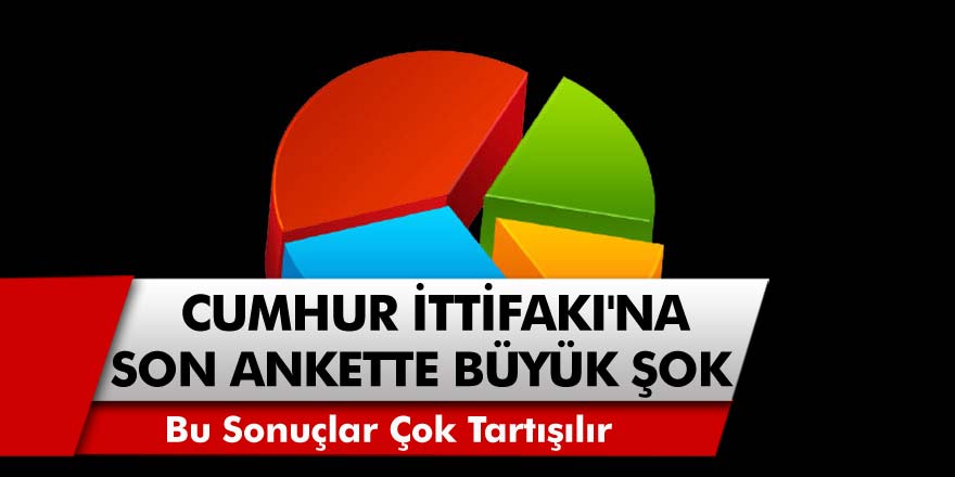 Bu Anket Sonuçları Çok Tartışılacak... Son Seçim Anketinde Cumhur İttifakı'na Büyük Şok