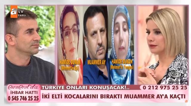 ATV ekranlarında yayın yapan Esra Erol'da akıllara durgunluk veren olay! Pazara gidiyoruz diyerek evden ayrılan iki elti aynı kişiye kaçtı