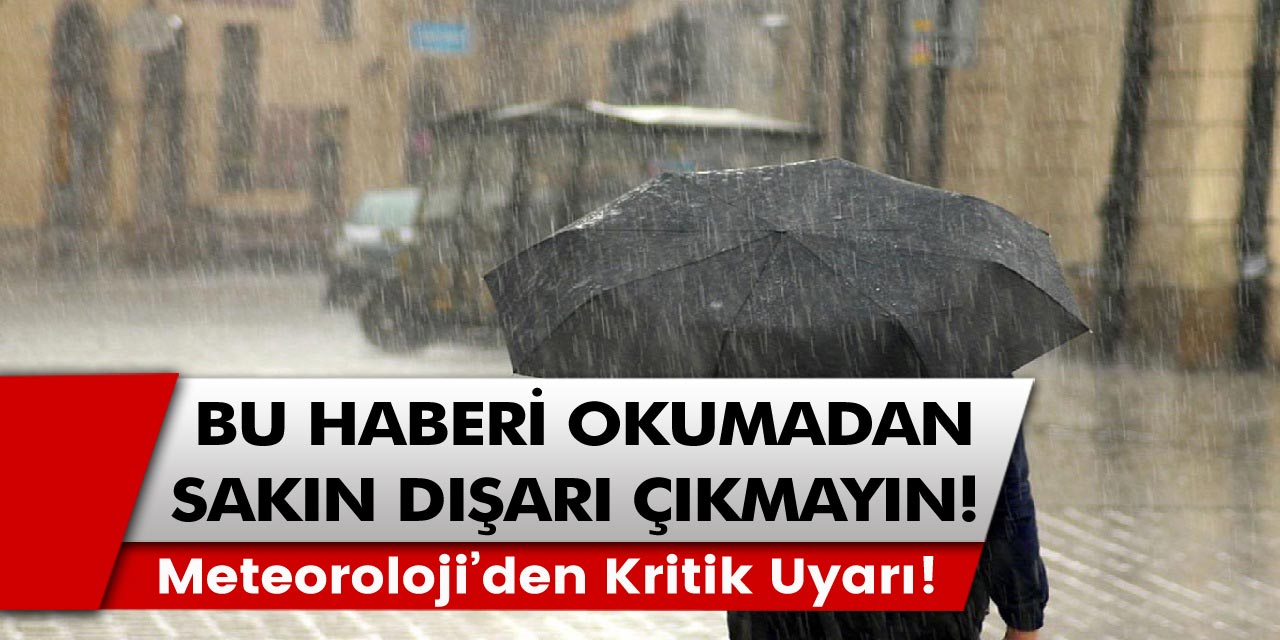 Meteorolojiden Kritik Uyarı geldi: Önümüzdeki 5 Gün Trafikte, Yolda Çok Dikkatli Olun!