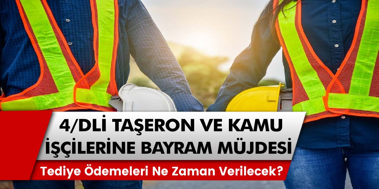 Yüz binlerce kişiye müjdeli haberler gelmeye devam ediyor! 4/D'li taşeron ve kamu işçileri için ikramiye ne kadar verilecek? 2021 2. Tediye ödemeleri…