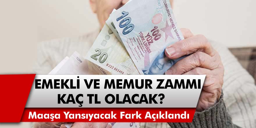 2021 Temmuz Ayında Emekli ve Memurlar Kaç Lira Zam Alacak? İşte Maaşlara Yansıyacak Farklar Açıklandı