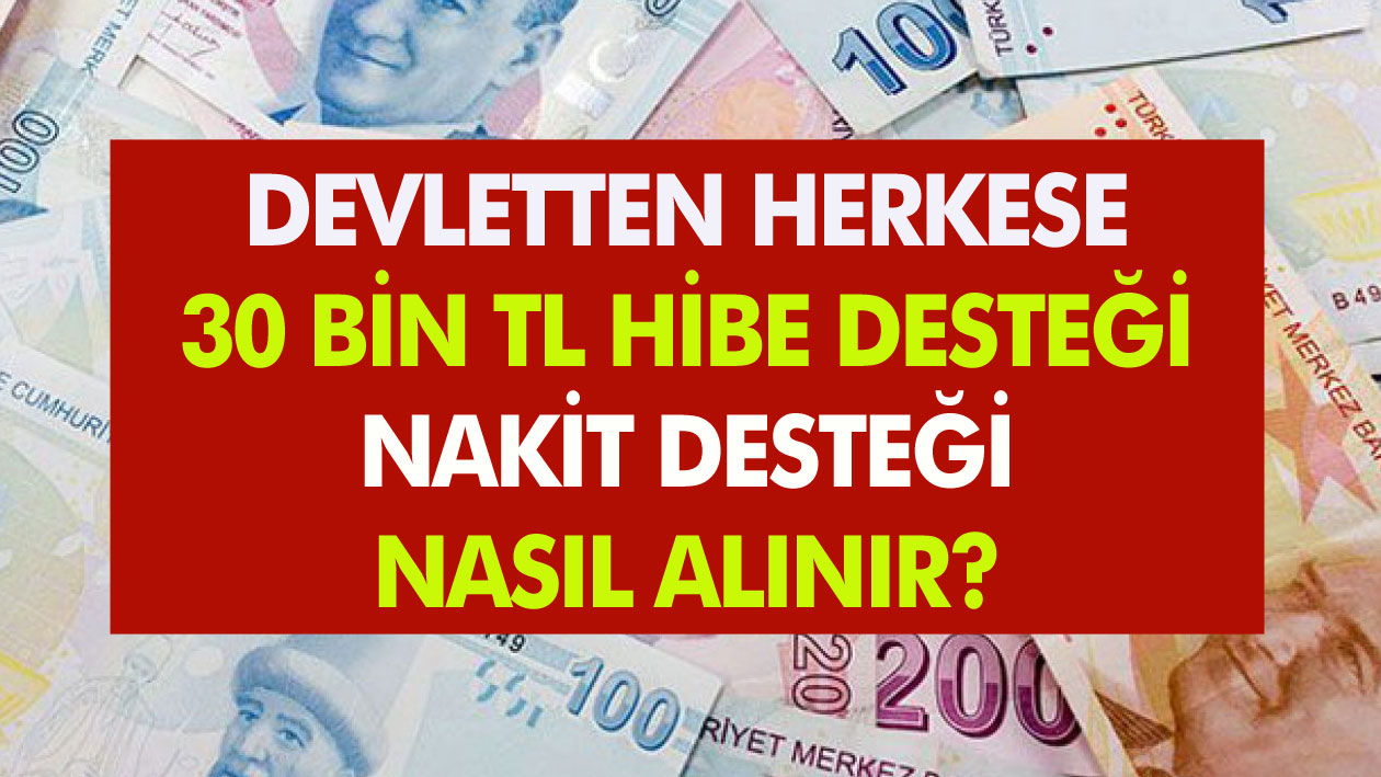 Hibe destek ödemeleri için başvuru süreci başladı! 30 bin TL hibe destek ödemelerinde ihtiyaç sahipleri için dikkat! Tüm detaylar belli oldu…