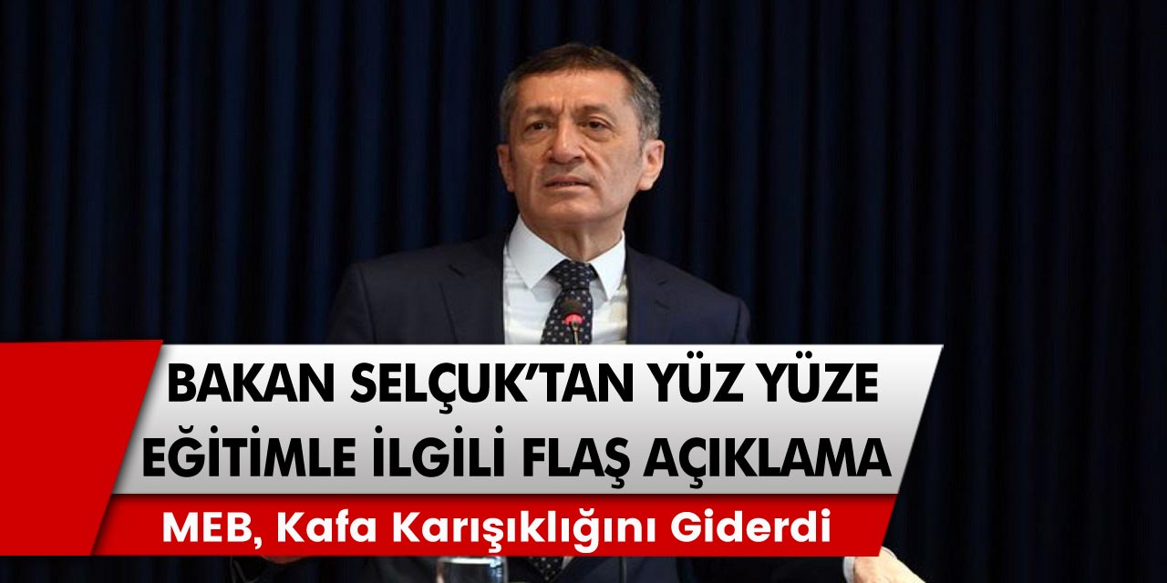 Milli Eğitim bakanılığı'ndan Son Dakika: 17 Mayıs Pazartesi yüz yüze eğitim olacak mı? MEB, velilerin merakını giderdi