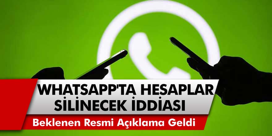 Beklenen Resmi Açıklama Geldi: Whatsapp'ta Sözleşmeyi İmzalamayanların Hesapları Silinecek Mi?