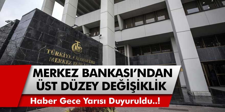 Resmi Gazete'de Yayımlandı: Merkez Bankası Başkan Yardımcısı Oğuzhan Özbaş Görevden Alındı