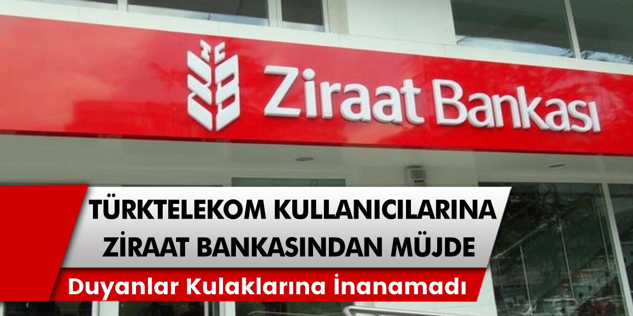 Türk Telekom hat sahipleri için herkesi şaşkına çeviren o açıklama: Ziraat Bankası’ndan gelen duyuru duyanların kulaklarına inanamamasına neden oldu…