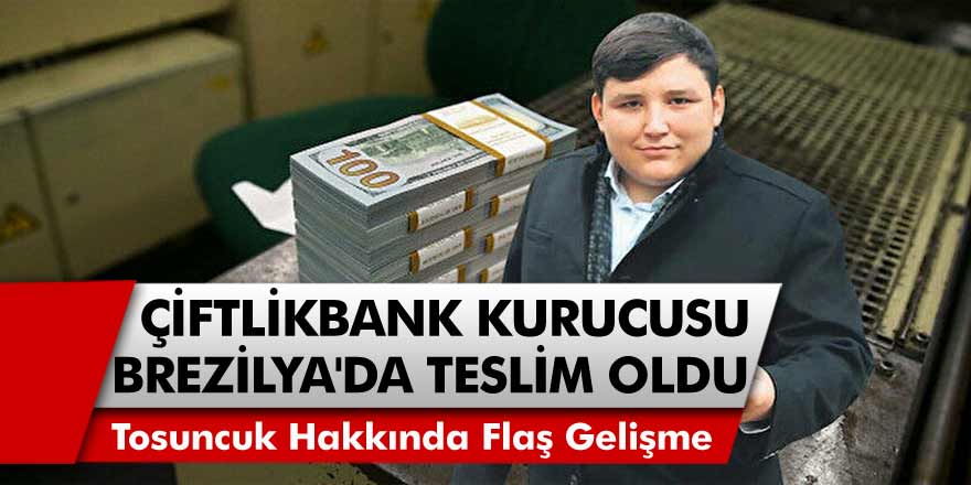 Çiftlik Bank Kurucusu Mehmet Aydın Brezilya'da Teslim Oldu