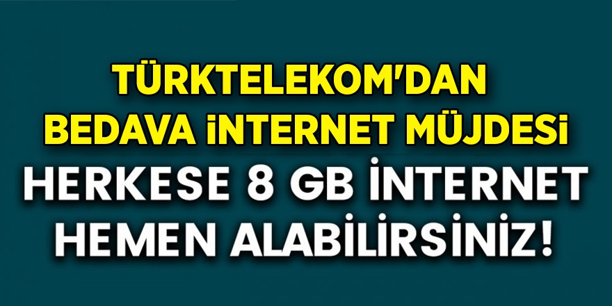 Turk Telekom’dan Görülmemiş Kampanya: Ücretsiz İnternet Dönemi Başlıyor…