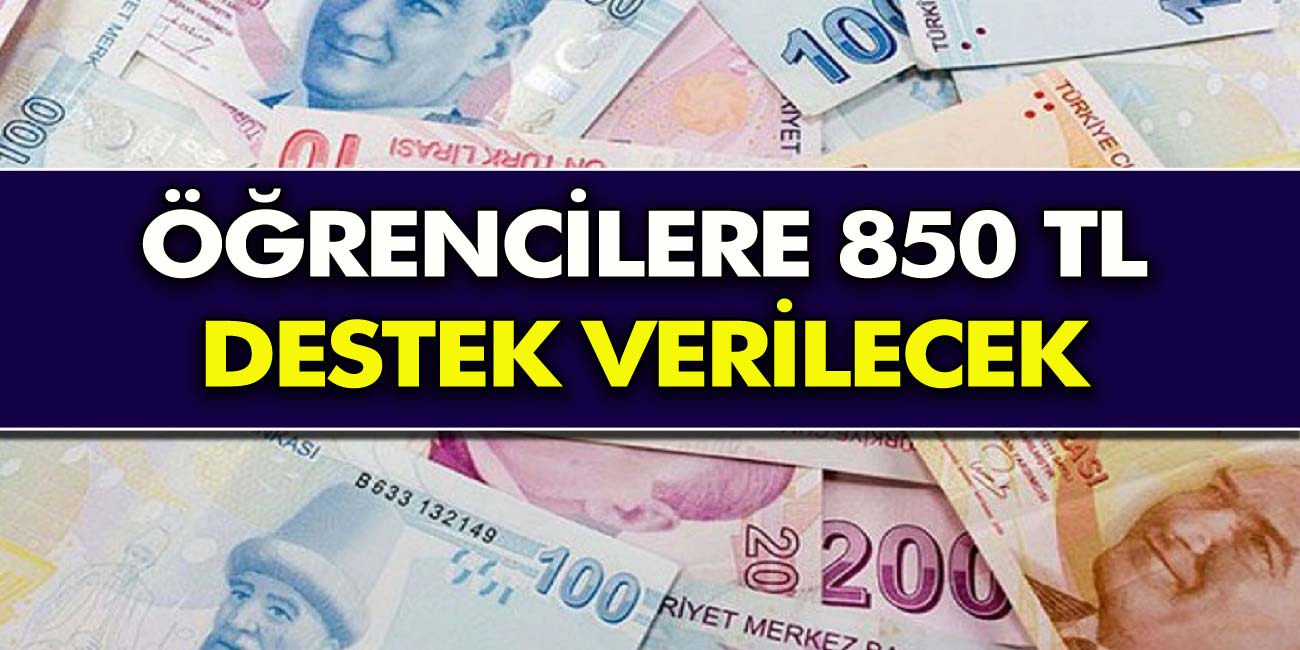 Okullar Açılana Kadar Başvuranlar 850 TL Alacak… Okul Yardımı Başladı!