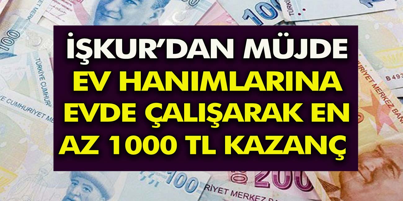 Ev hanımlarına İŞKUR’dan evde paketleme işiyle gelir kapısı aralanıyor! Evde Paketleme yaparak Aylık en az 1000 TL kazanabilirsiniz!