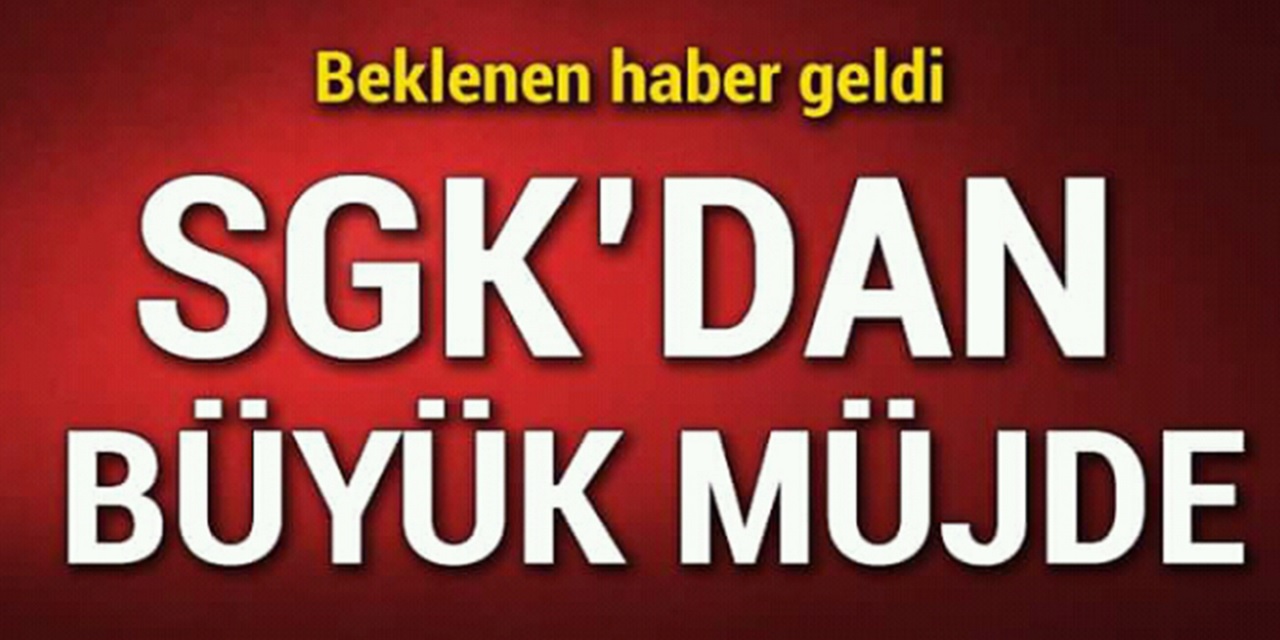 SGK'dan müjdeli haber geldi! SGK'ya başvurana maaş bağlanıyor...