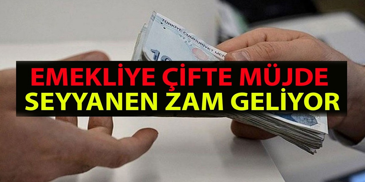 Son Dakika Haberi! Emeklilerin maaşına 2002 seyyanen çift zam müjdesi verildi.
