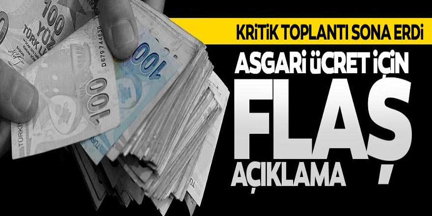Asgari ücret toplantısında kritik açıklama! TİSK, TÜRK-İŞ ne kadar önerdi?