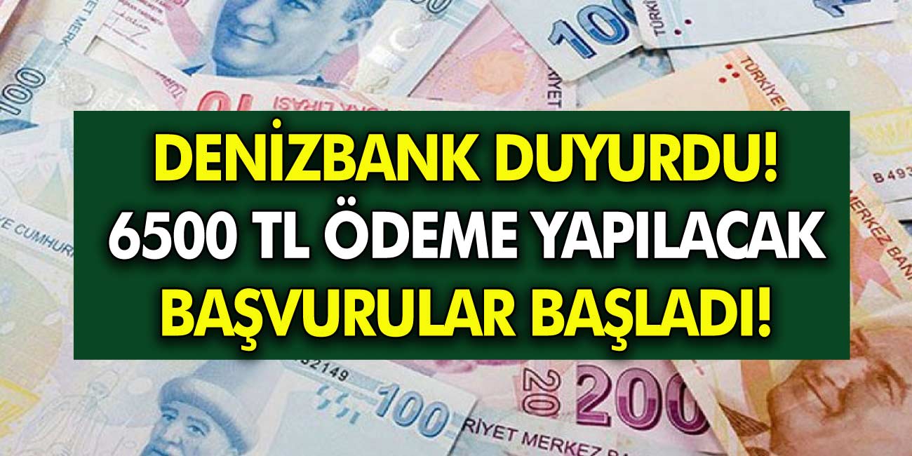 Halkbank Bankamatik Kartı Olan vatandaşlara 6500 TL Ödeme Yapacak, Başvurular başladı, ATM'den Ödenecek