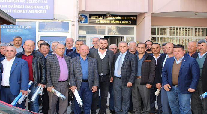 Antalya Büyükşehir Belediyesi,muhtarların sorunları dinlendi