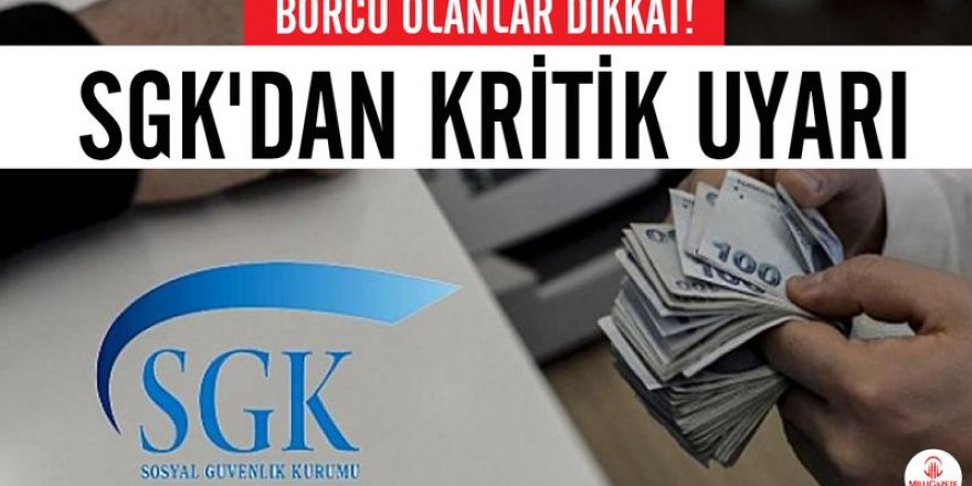 Milyonlarca Vatandaşı Yakından İlgilendiriyor! GSS Prim Borcu Olanlar Bugüne Dikkat!