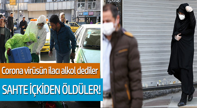 Corona virüsün ilacı alkol dediler sahte içkiden öldüler