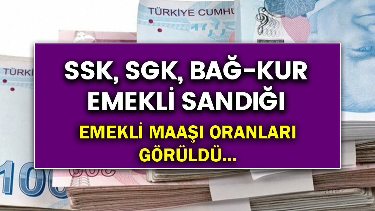 SGK 4A, 4B ve 4C ne kadar emekli maaşı alabilir? Emekli maaşı hesaplaması İşte Detaylar...