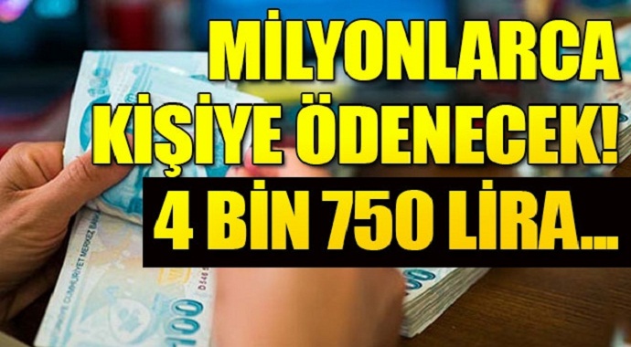 Milyonlarca kişi bekliyordu. İmzalar atıldı emekli sandığı! Milyonlarca kişiye 4 bin 750 lira ek ödeme!