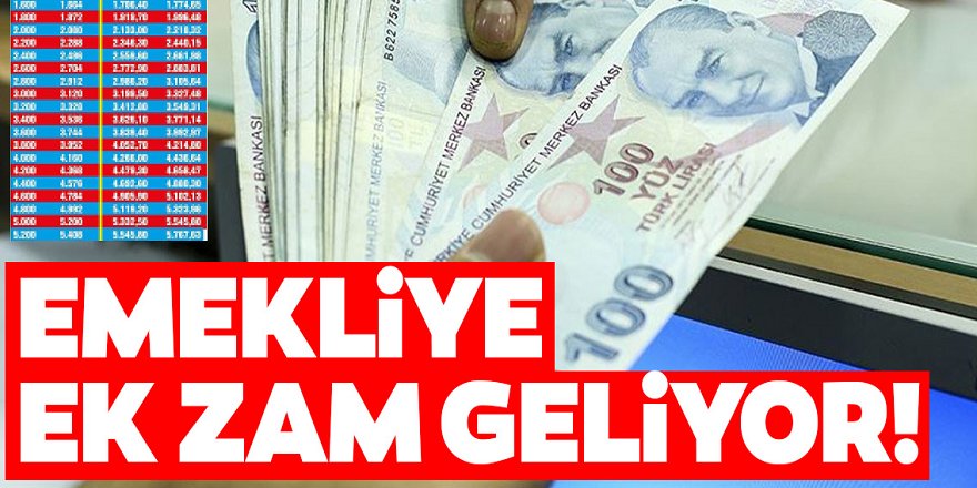 Müjde emekli aylığına ek 1.331 TL fark yapılıyor! Emekli maaşı 7 bin 252 TL'yi bulacak! 2. buluşmaya son 8 gün kaldı!