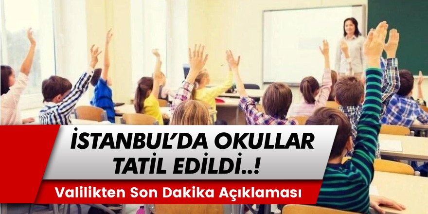 İstanbul ve Bursa'da 18 Mart Cuma Günü Okullar Tatil Mi? İstanbul'da Yarın Okullar Tatil Olacak Mı?