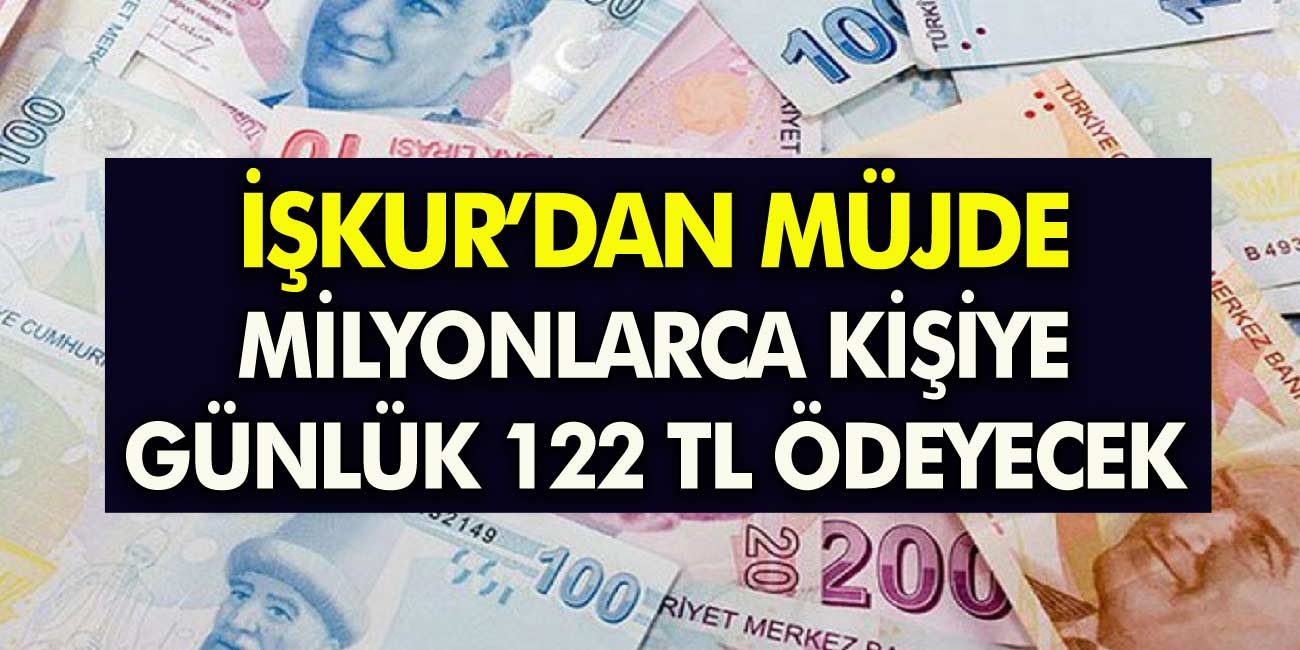 İş arayan Milyonlarca kişiye son dakika haberi! İŞKUR, şartlara uyan herkese günlük 122 TL ödüyor!