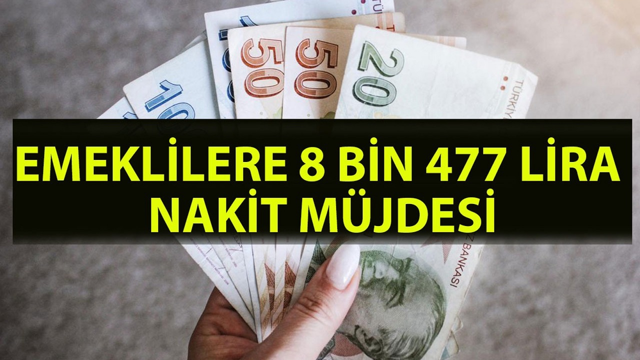 SGK duyurdu! Emeklilere 8 bin 477 lira nakit müjdesi geldi! Emekli Olanlara SGK'dan nakit avans imkanından nasıl faydalanılır?