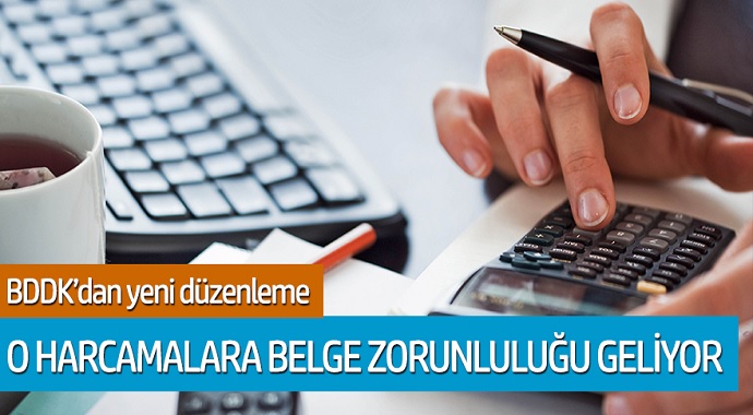 BDDK'dan yeni düzenlem; O harcamalara belge zorunluluğu