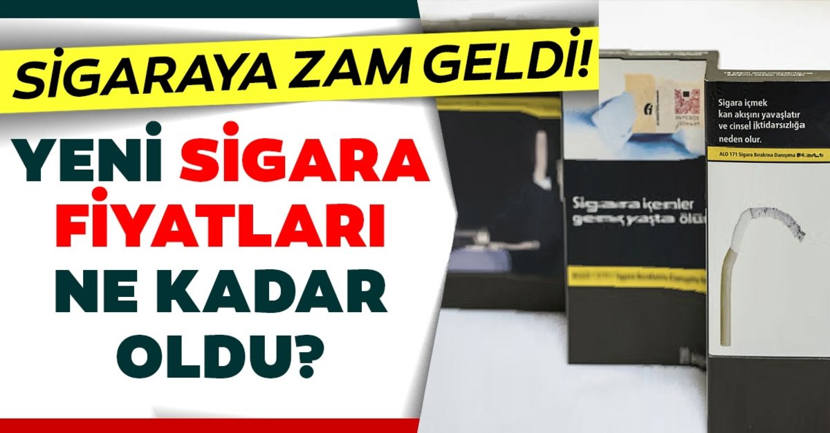 Sigara Fiyatlarına rekor Zam Geldi 8 TL birden! En Ucuz ve En Pahalı Sigara Fiyatı Dudak Uçuklatıyor! Muratti Marlbora, Parliament, Fiyatları Kaç TL işte fiyat listesi?