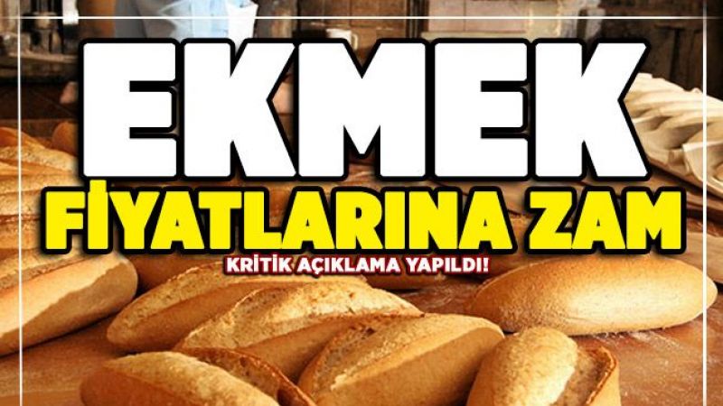Son Dakika Ekmek fiyatlarına ülkede büyük zam! Ekmek rekor kırdı 7 TL oldu