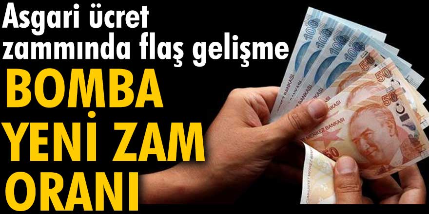Milyonlara büyük müjde  Asgari ücrete çok büyük zam yapıldı! Asgari ücret yüzde %50 zamlandı!