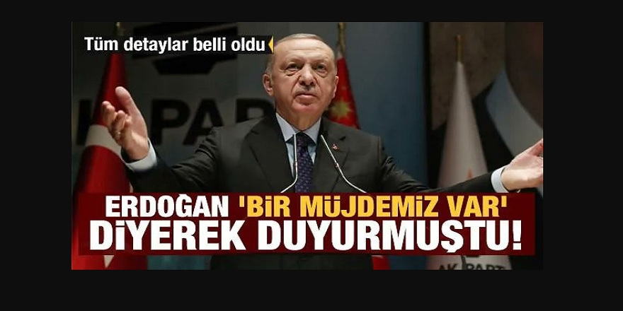 Evde bakım, hasta, engelli, 65 yaş üstü aylığı, çocuk desteği! Cumhubaşkanı  Erdoğan duyurdu! 7 bin 200 lira...
