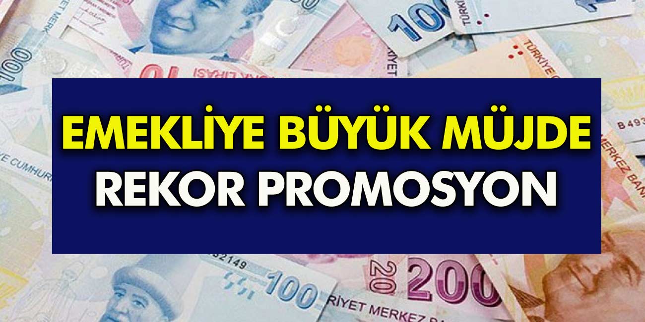 SSK BAĞ-KUR Emeklilerine muhteşem haber geldi! Müjde rekor seviyede promosyon parası...