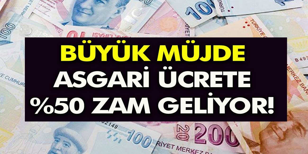 Milyonlarca çalışana büyük müjde ocak zammı belli oluyor! Asgari ücrete yüzde 50 zam geliyor...