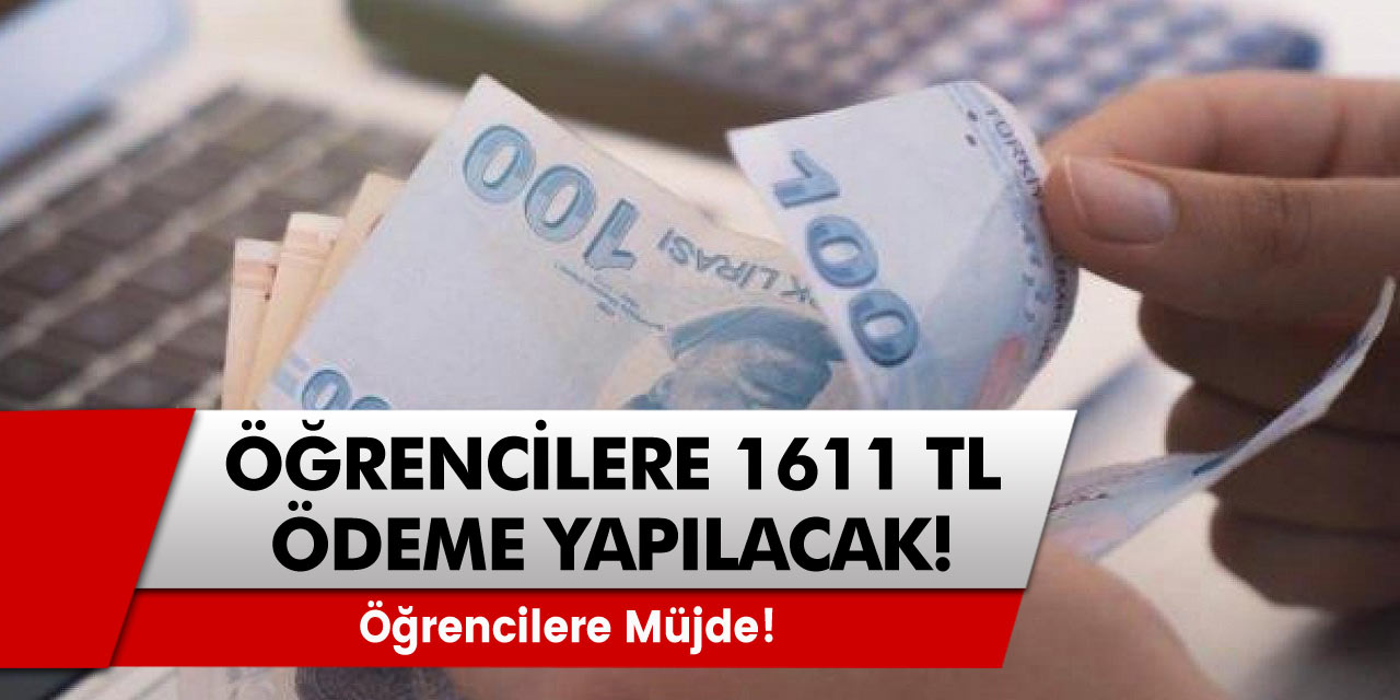 Müjde Tüm öğrencilere 1650 lira yardım parası veriliyor! İlkokuldan üniversiteye kadar herkes faydalanıyor!