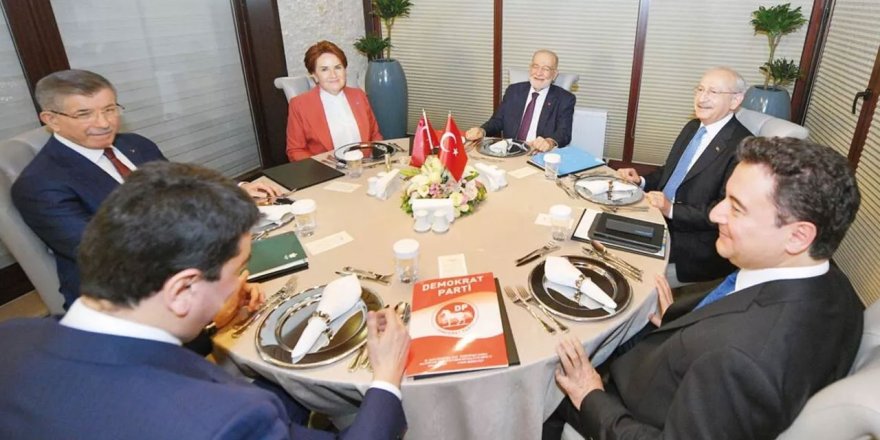 Altılı masada büyük sorun çözüldü! İşte AKP ve MHP'yi yasa boğacak haber!