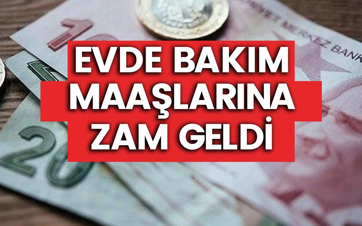 Evde bakım desteğinde 65 yaş aylığı, ve engelli aylığı, Ağustos müjdesi geldi! Duyan inanamadı! Hemen bakın!