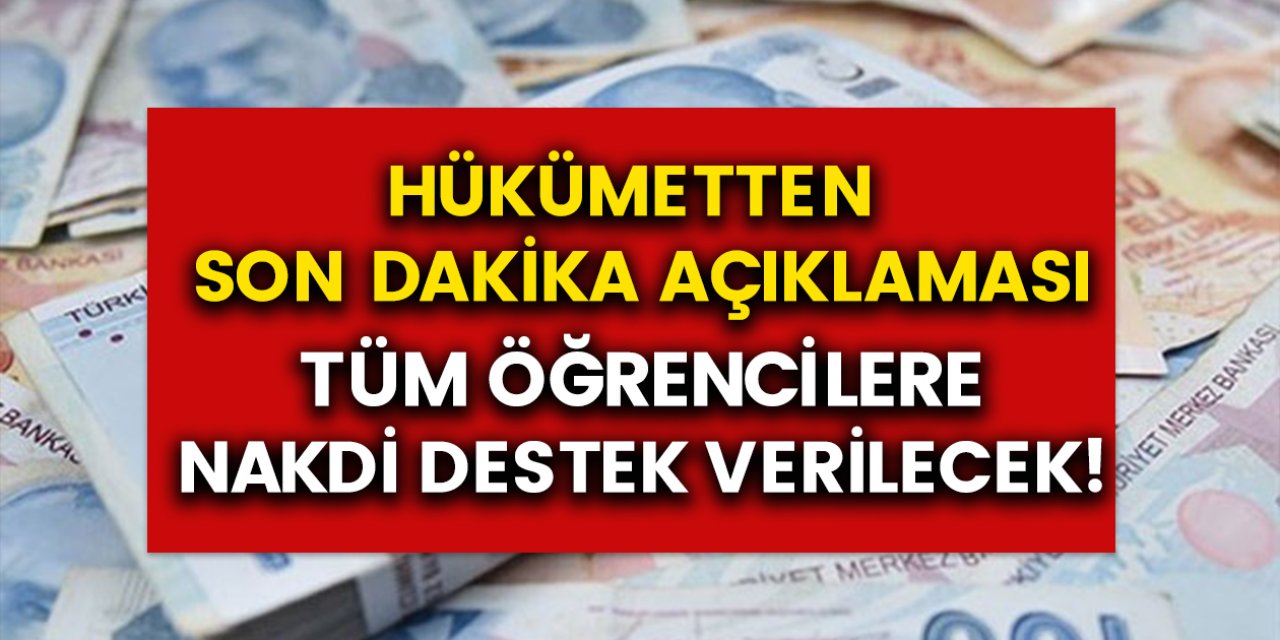 Bakanlık az önce son dakika duyurdu! 2 milyonu aşkın öğrenciye 1.610 TL destek ödemesi yapacak! PTT'den alabilirsiniz!