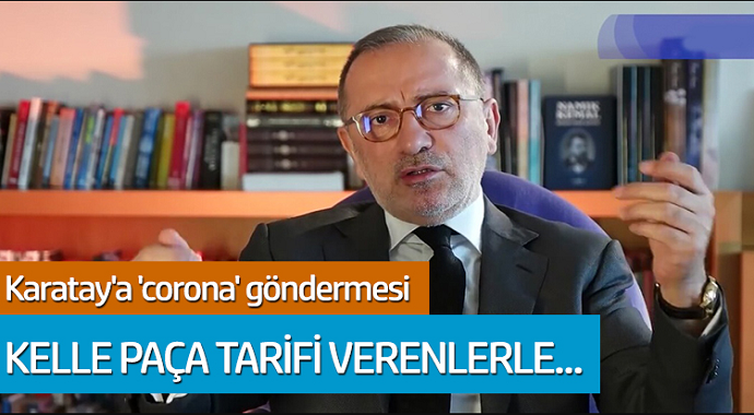 Fatih Altaylı'dan Karatay'a corona göndermesi! Kelle Paça tarifi verenlerle...