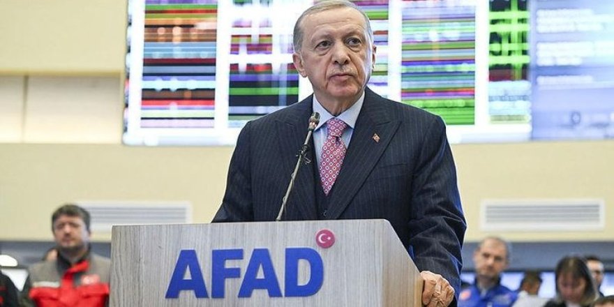 Cumhurbaşkanı Erdoğan'dan Önemli Açıklamalar: Bu Felaketin Dünyada Bir Başka Örneği Yok