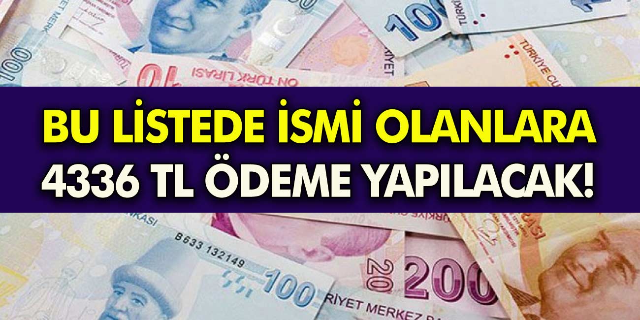 Aile Bakanlığı son dakika duyurdu! Bu listede ismi ve soyismi olanlara 4336 TL para ödemesi yapılacak! e-Devlet'ten bakın!