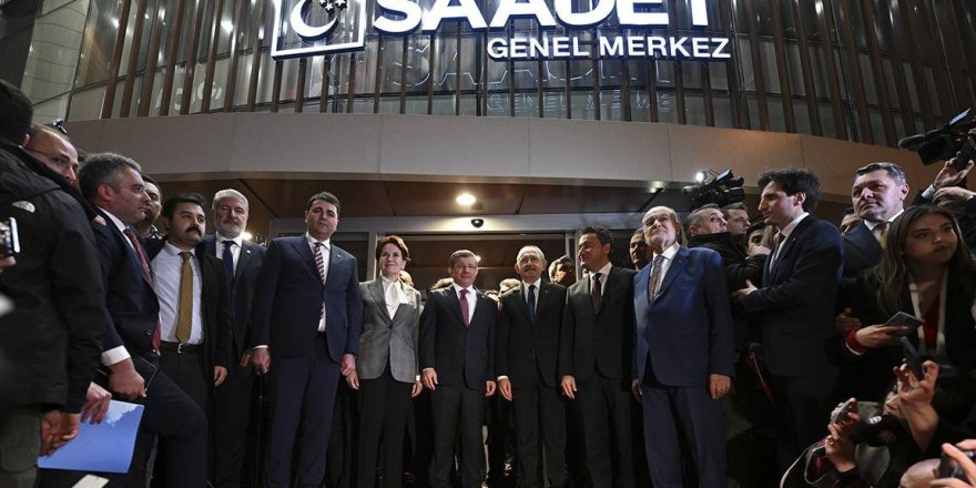 CHP lideri Kılıçdaroğlu, Millet İttifakı'nın adayı oldu! Millet İttifakı'nın ortak stratejisiyle Cumhurbaşkanlığı seçimlerine hazırlanıyor!