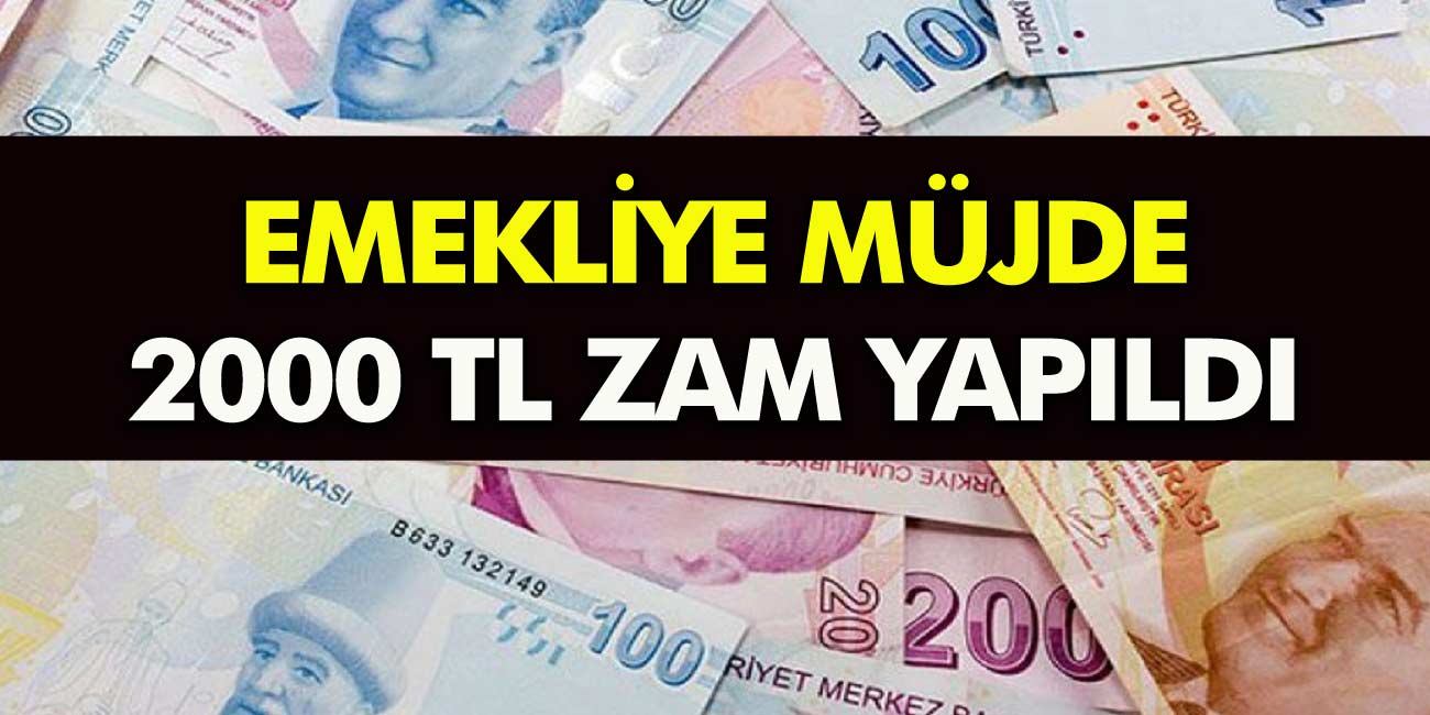 Emekli maaşlarına 2 bin TL zam geldi: Milyonların Gözü emekli ikramiyesine çevrildi! İşte emekli ikramiyesine beklenen zam!