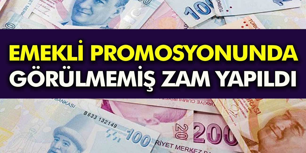 SSK BAĞ-KUR Emekli maaş promosyonunda görülmemiş zam yapıldı! O banka kesenin ağzını bir açtı pir açtı!