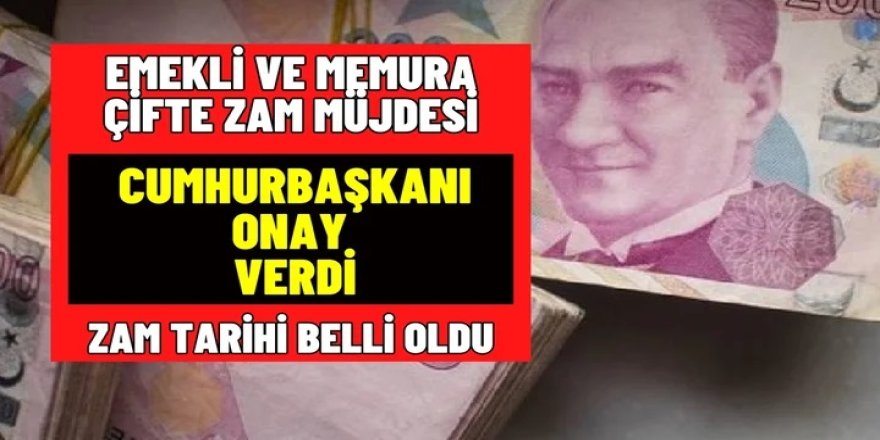 Son Dakika Haberi Memura ek zam müjdesi! Maaş zammı bayram ikramiyesi çifte bayram havası yaşatacak!