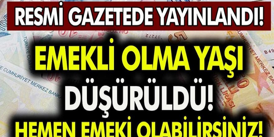 Emeklilik Hayalleri Gerçek Oluyor! 40, 41, 43 ve 48 Yaşında Emeklilik Mümkün!  İşte Yeni Emeklilik Tablosu ve Şartları!