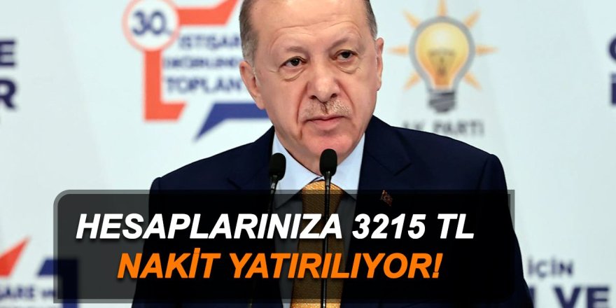 Cumhurbaşkanı talimat verdi Aile Bakanlığıı gönülleri feteden açıklamayı yaptı! Evli çiftlere 3215 TL yatırılıyor!