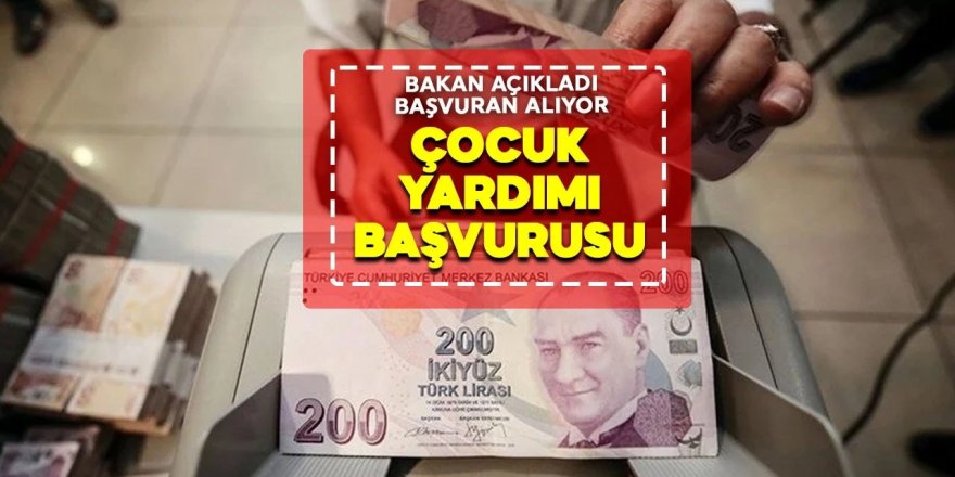 Çocuklu ailelere büyük müjde! Her ay çocuk başına para ödenecek! Çocuk yardımı ekranı açıldı! İşte detaylar...