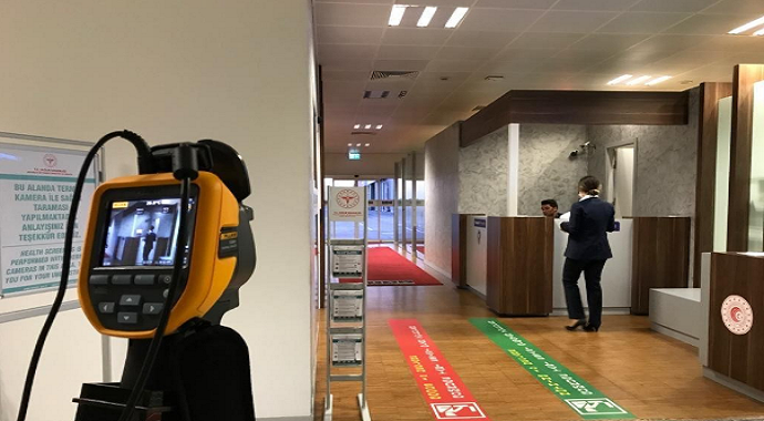 Virüse karşı Türkiye’deki tüm havalimanları korona virüs karşı dezenfekte ediliyor