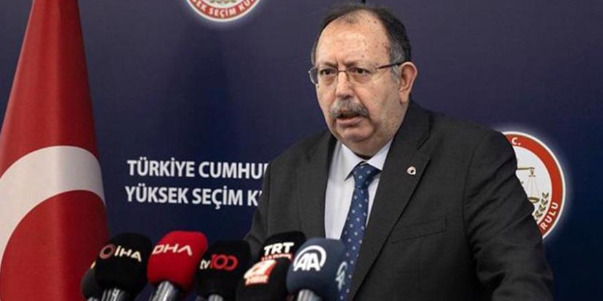 YSK Başkanı Ahmet Yener'den Yerel Seçim Açıklaması: "İlk Genelgemiz..." istifalara Yönelik...